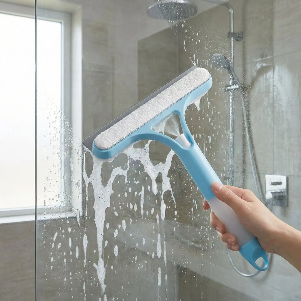 Velroxa 3-in-1 Spray Glass Wiper