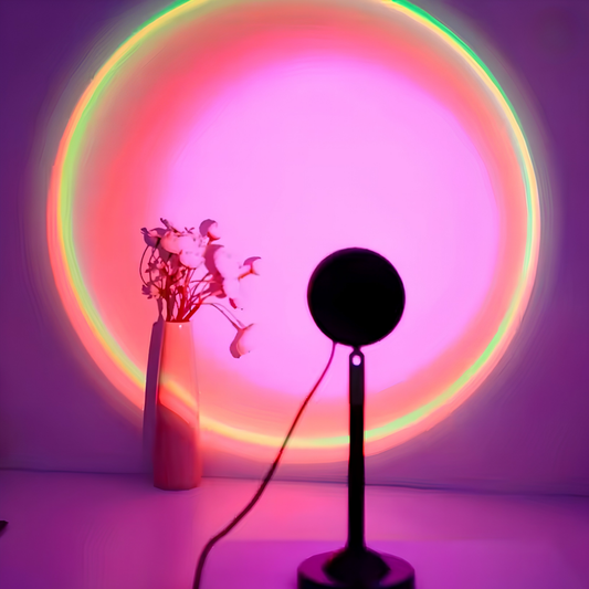 Smart APP Control 16-Color Sunset Projection Lamp