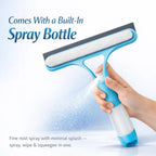 Velroxa 3-in-1 Spray Glass Wiper