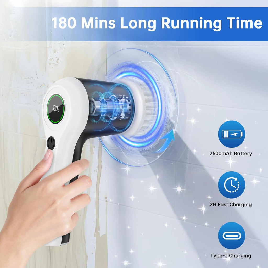 Velroxa Cordless Electric Spin Scrubber