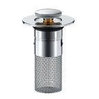 Velroxa 2-in-1 Pop-Up Sink Strainer