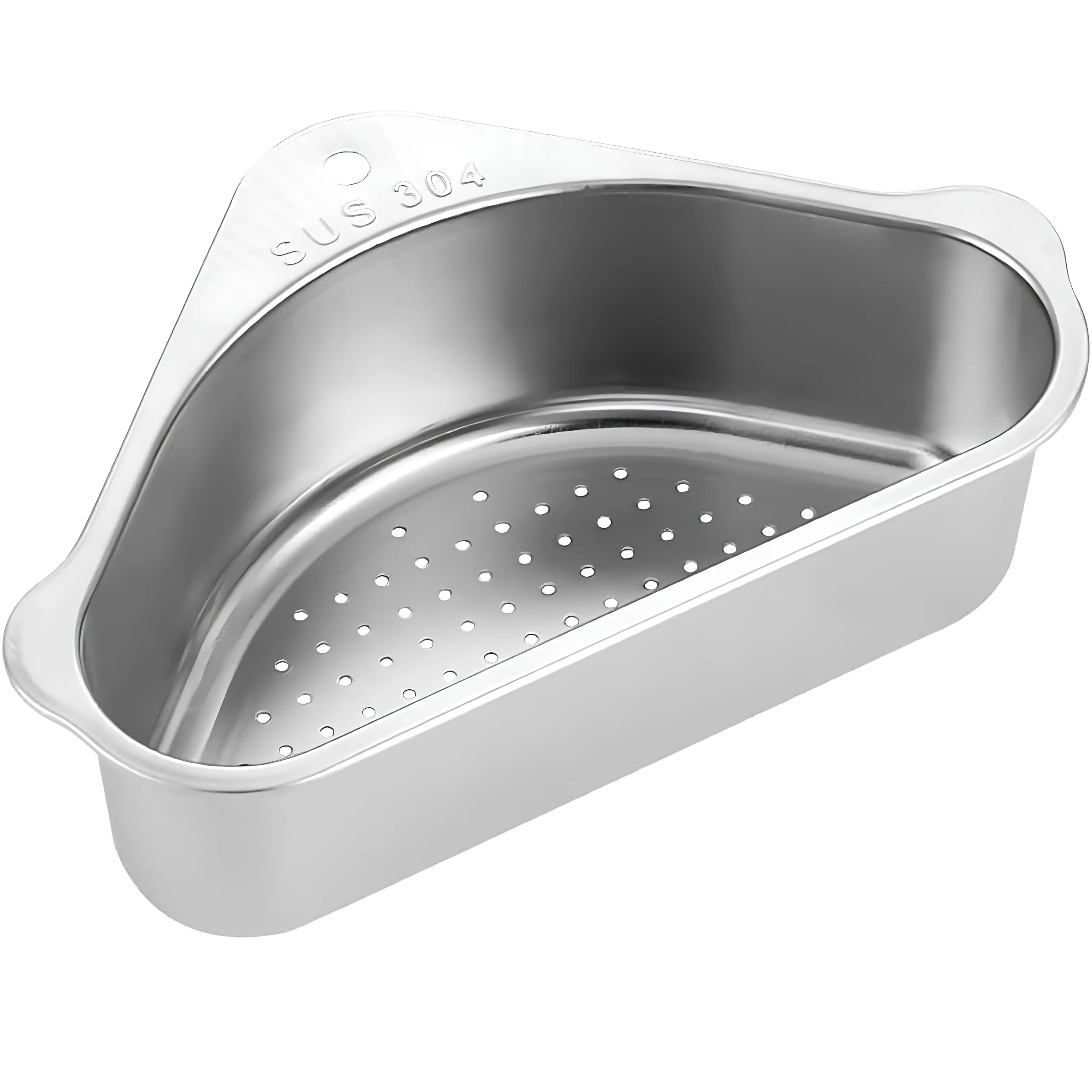 Velroxa Corner Sink Strainer & Organizer