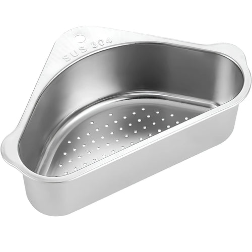 Velroxa Corner Sink Strainer & Organizer