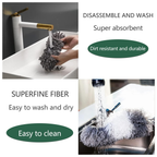 Velroxa 7.8ft Telescopic Ceiling Fan Duster Kit