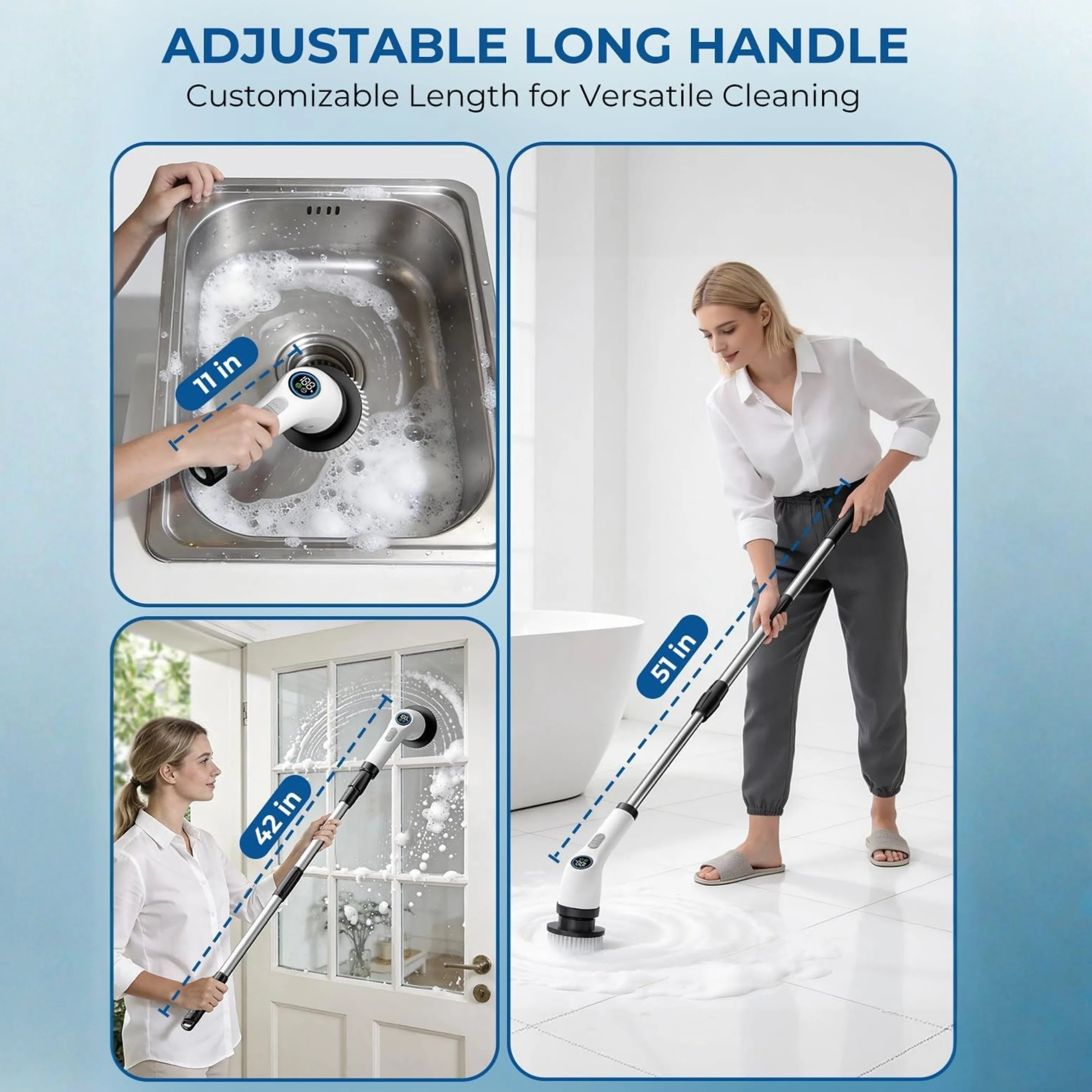Velroxa Cordless Electric Spin Scrubber