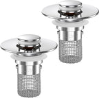 Velroxa 2-in-1 Pop-Up Sink Strainer