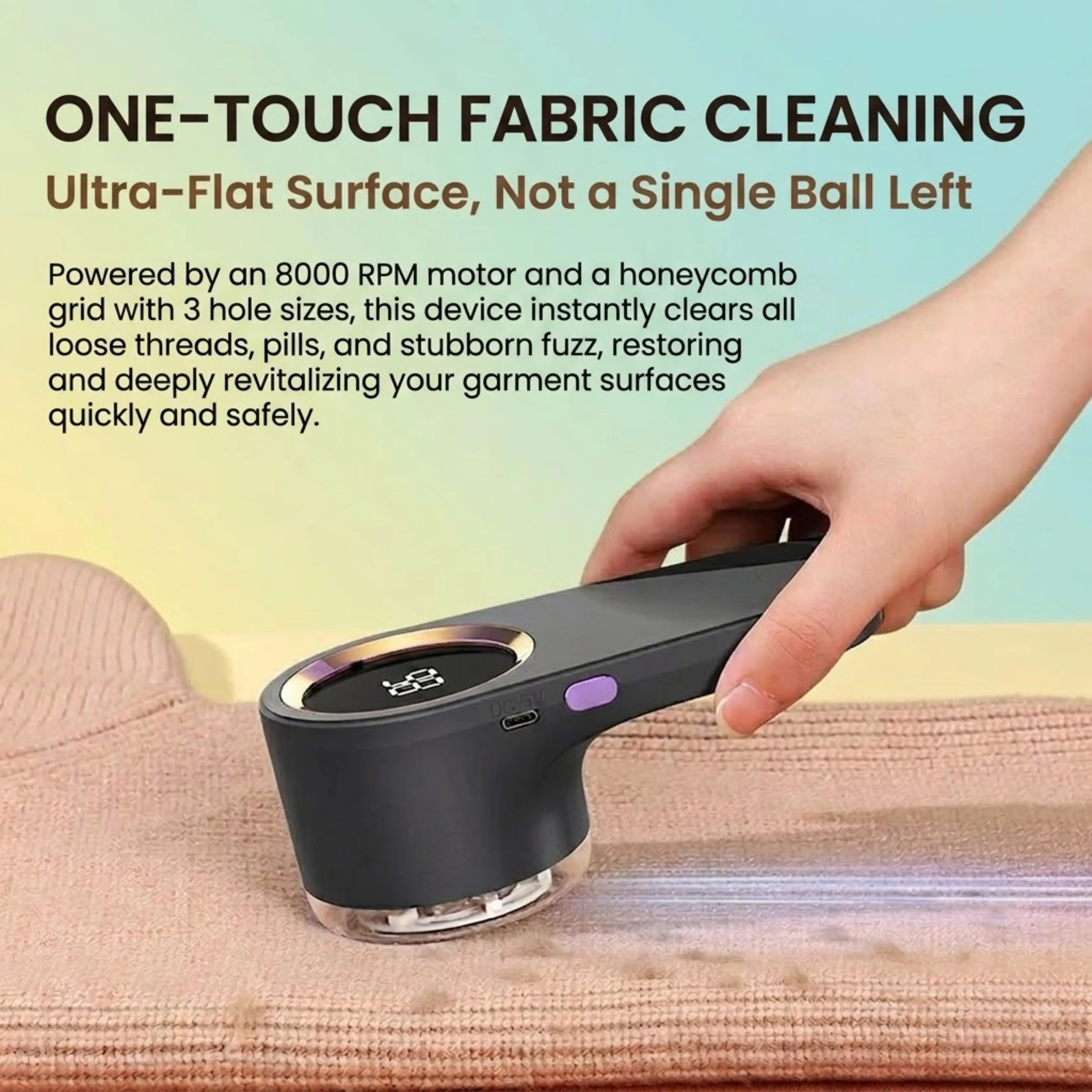 Velroxa USB Rechargeable Lint Trimmer