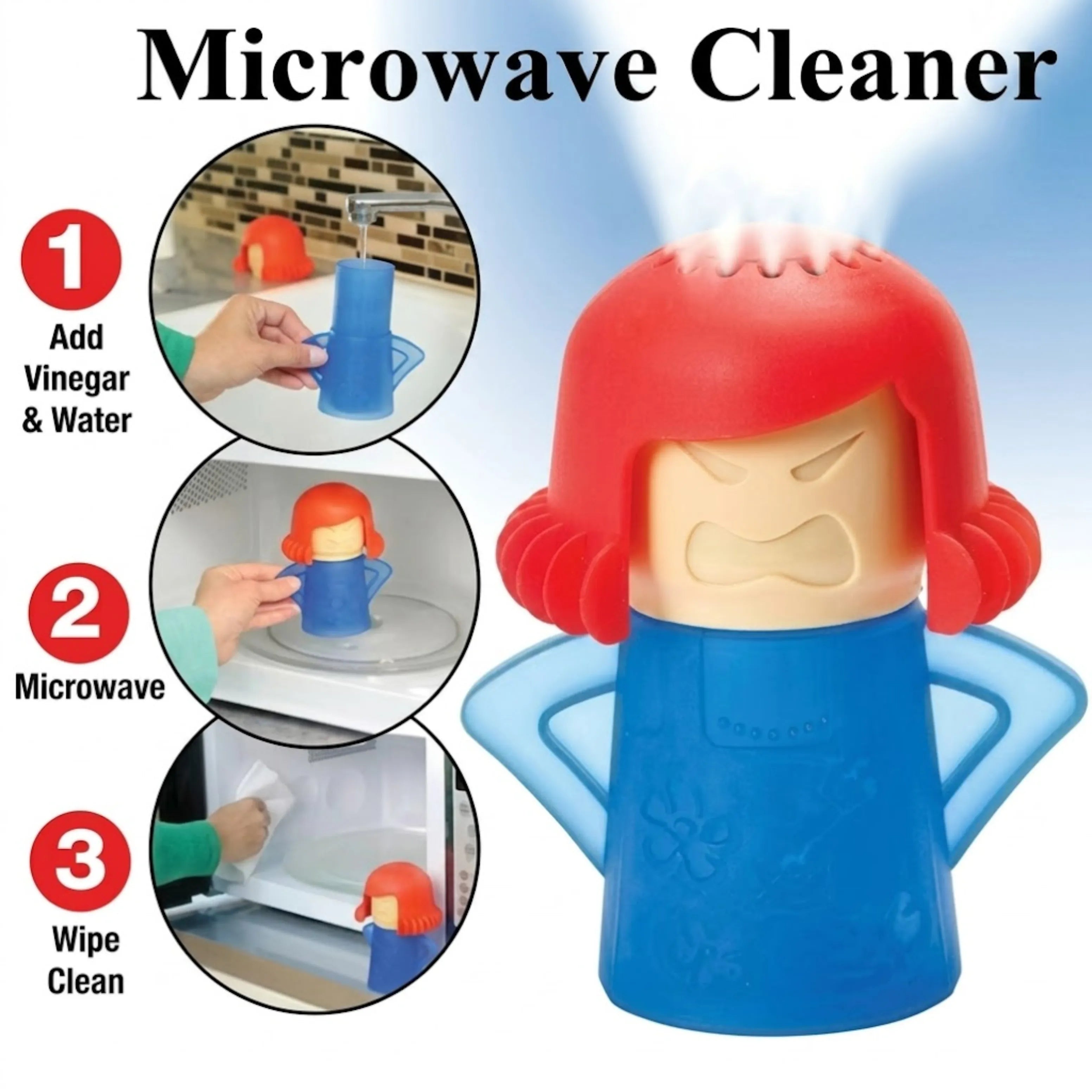 Velroxa Eco-Steam Microwave Cleaner