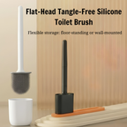 Velroxa Silicone Toilet Brush with Holder
